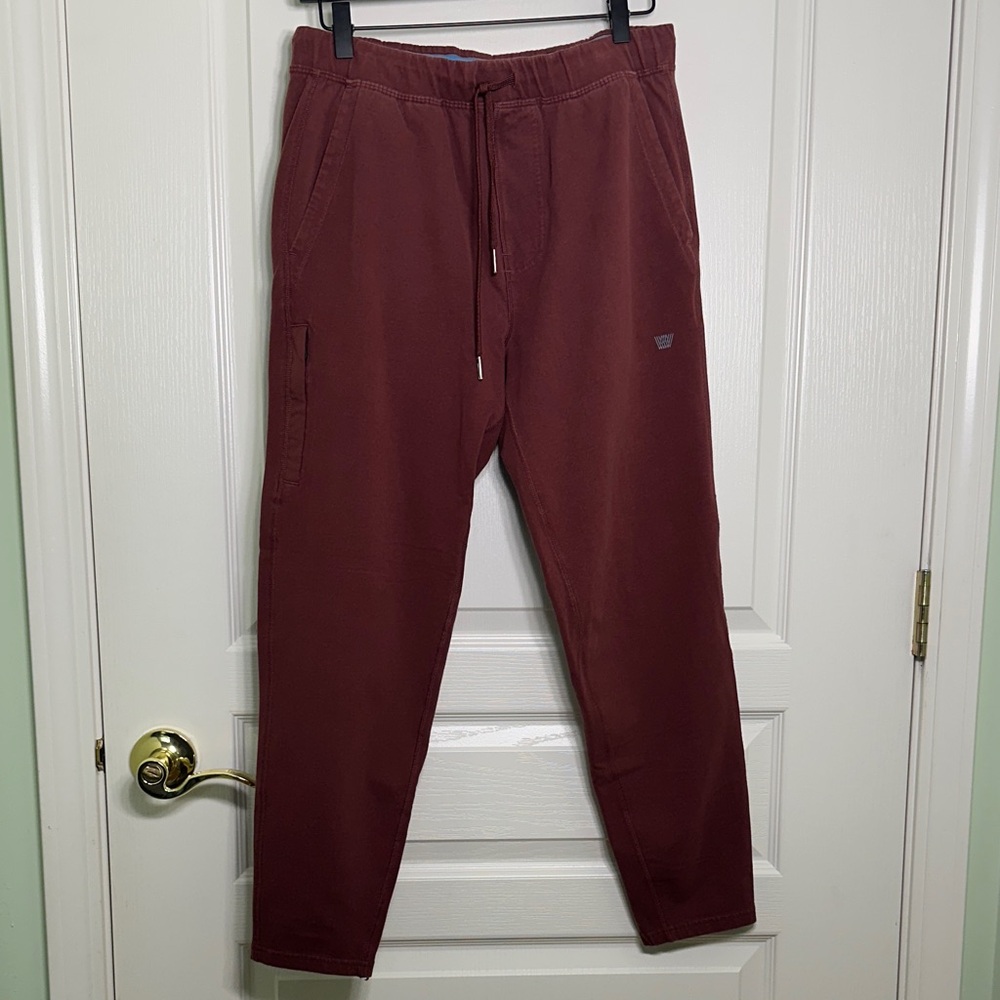 Mack Weldon Ace Sweatpant Maroon - Small